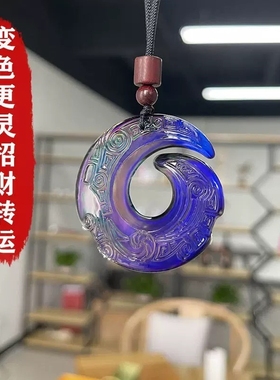 民族风绿色仿玉髓项链长款毛衣链琉璃项链