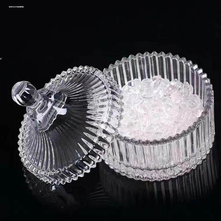 白水晶碎石颗粒透明鱼缸花盆铺面小石头diy滴胶原石淘沙