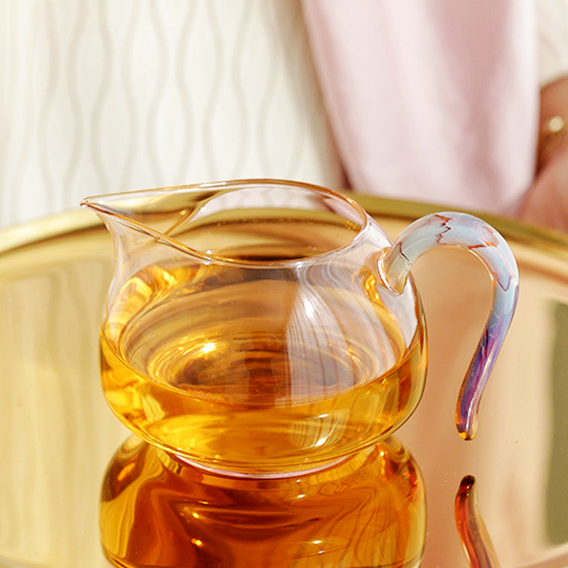 高档茶海炫彩把手质感好