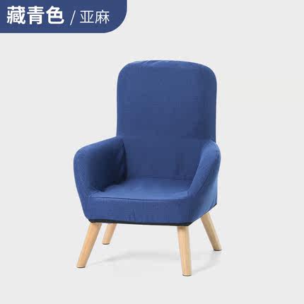 单人孕妇喂奶椅子折叠靠背哺乳椅儿童椅可拆洗日式迷你小沙发可爱