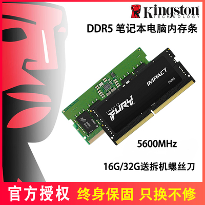 金士顿DDR5笔记本电脑风暴骇客