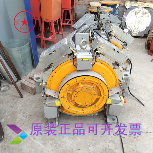 全新日立无机房电梯曳引机 HT14-370-A02 制动器 HBK41-115 DC48V