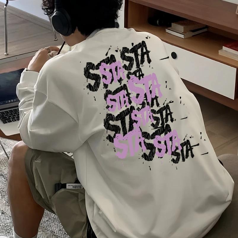 2024夏季新款男士短袖T恤