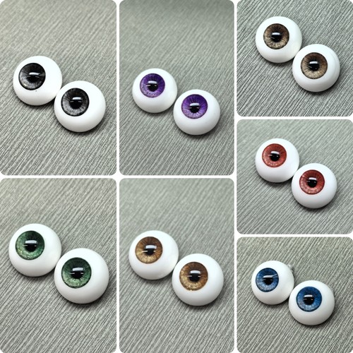 BJD眼珠真人风石膏眼立体眼纹三分四分六分8分手刻眼纹bjd石膏眼