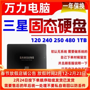 Samsung三星 120G 240G 250G 480G 1TB台式机笔记本固态硬盘SATA
