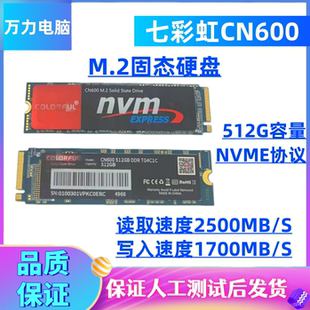 NVME协议 固态硬盘 512G M.2接口 七彩虹 TG4C1C笔记本台式 CN600