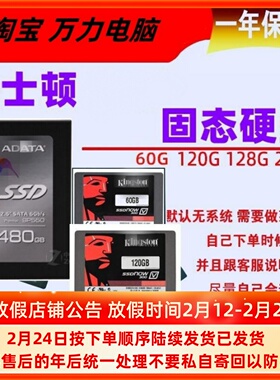 60G 120G 256G 240G 480G笔记本台式机SSD SATA23固态硬盘2.5寸