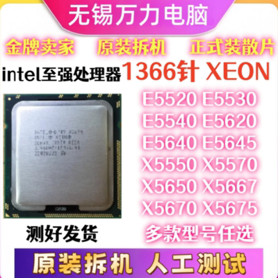 1366针CPU至强X5650E56455540