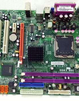 原装宏/基清/ 华G31T-M5 主板 G31T-M2 G31 DDR2 集显同/方主板