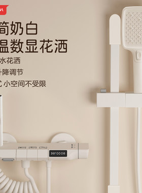 客丽分体式恒温数显简易花洒