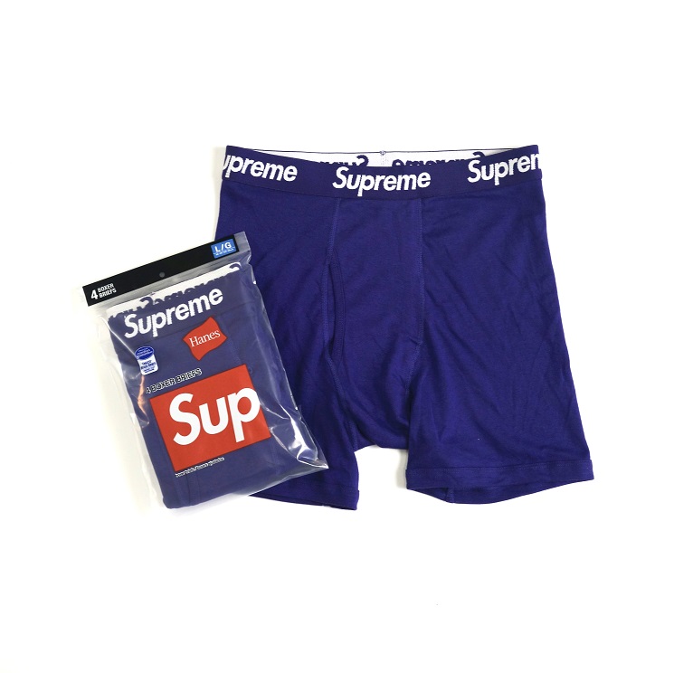 thumbnail for sup men&#039;s and women&#039;s Couple Long Trendy SUPREME underwear pure cotton hip hop Popular boxer pants Plus size leggings