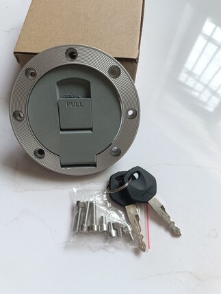 摩托车劲彪劲标SDH125金锐油箱盖地平线150新锋锐油箱锁7孔配件