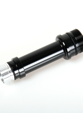 定做SUREFIRE 6Z筒身配件 兼容原装灯头灯尾三级阳极硬氧亮黑包邮