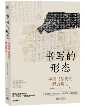 区域包邮   北京大学    书写的形态：中国书法史的经典瞬间   邱才桢