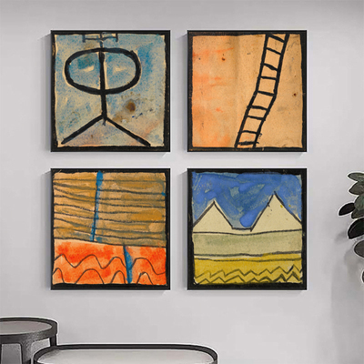 席勒抽象艺术挂画，上墙秒变高级