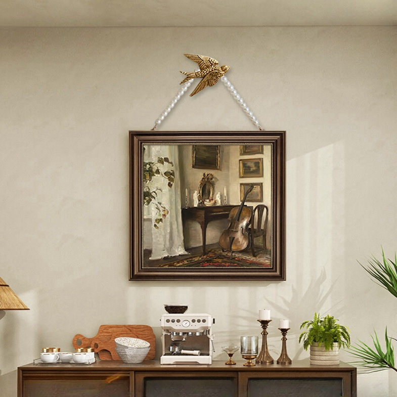 法式中古风餐厅装饰画