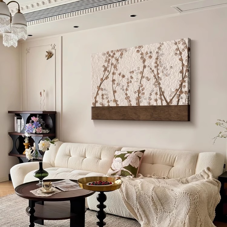 轻法式复古美拉德餐厅挂画