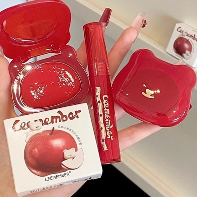 荔萌腮红高光唇釉圣诞新年礼物女