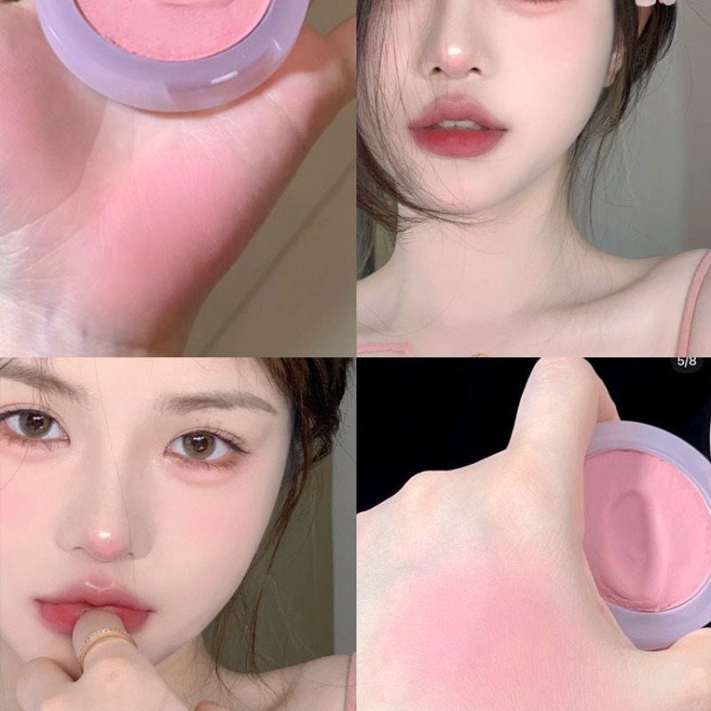 正品现货速发向日花腮红膏泥