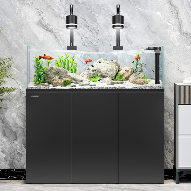 闽江底滤溪流缸新款客厅鱼缸超白玻璃屏风生态造景缸自循环水族箱,宠物/宠物食品及用品,底柜/落地缸,淘宝优惠券,粉丝福利购,淘宝优惠卷