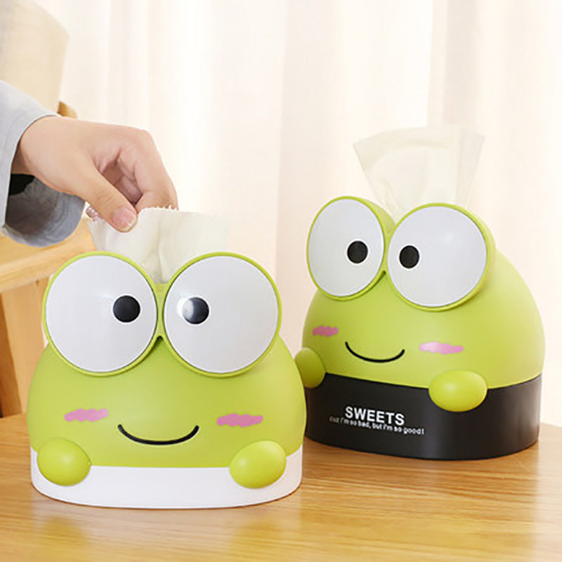 抽纸盒创意个性搞怪卧室少女客厅纸巾盒可爱桌面网红悲伤蛙卷纸筒