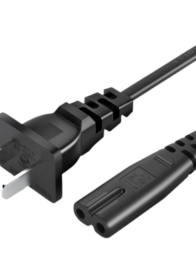 适用Epson爱普生L1110 L3100 L3101 L3110 L3150 L1118 L1119 L1218 L1800 L130 L1300打印机2孔电源线