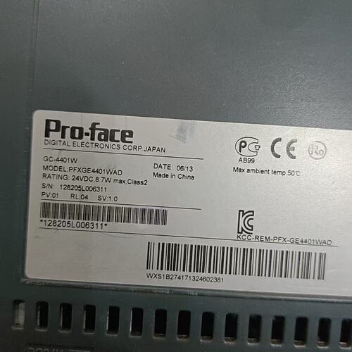 议价清仓价Pro-face普洛菲斯触摸屏 GC-4401W，型号维修