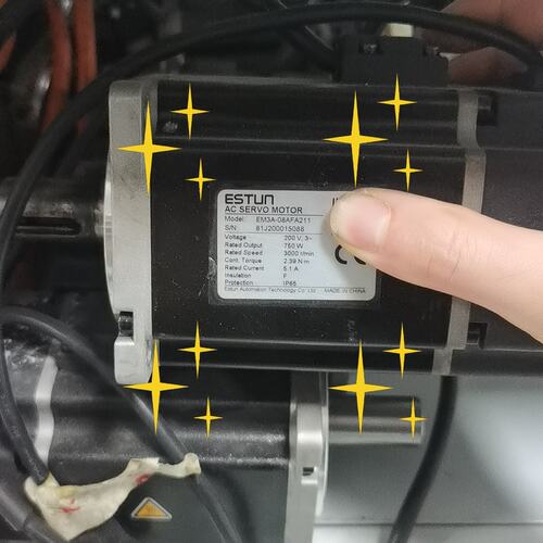 议价埃斯顿EM3A-08AFA221伺服电机 200V 750W维修