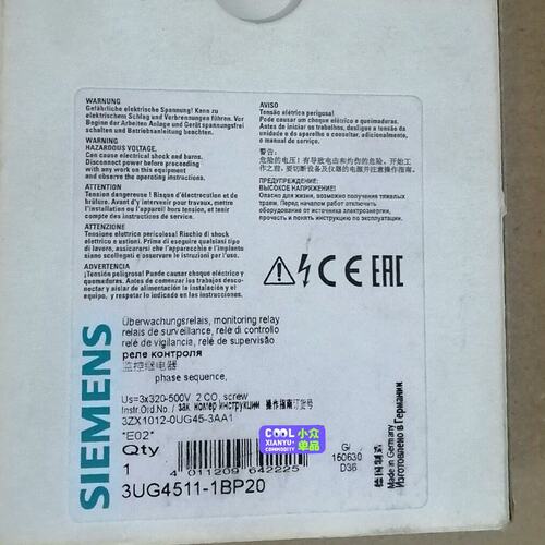 议价SIEMENS3UG4511-1BP20，3UG451维修