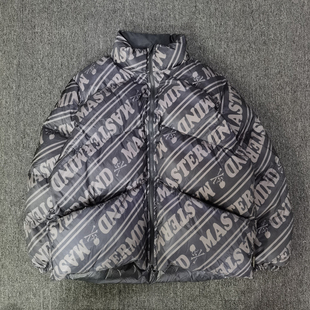 MMJ x Rocky Mountain 合作款 限量 满印骷髅 羽绒服 休闲外套