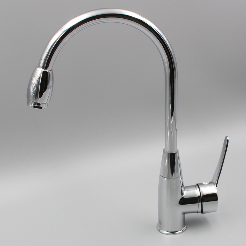 厨房水龙头单把单孔热水可旋转龙头洗菜盆万向水龙头促销品质包邮