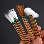 天艺采耳羽毛掏耳神器打耳朵毛毛竹柄鸡毛鹤毛棒挖耳勺工具鹅毛棒