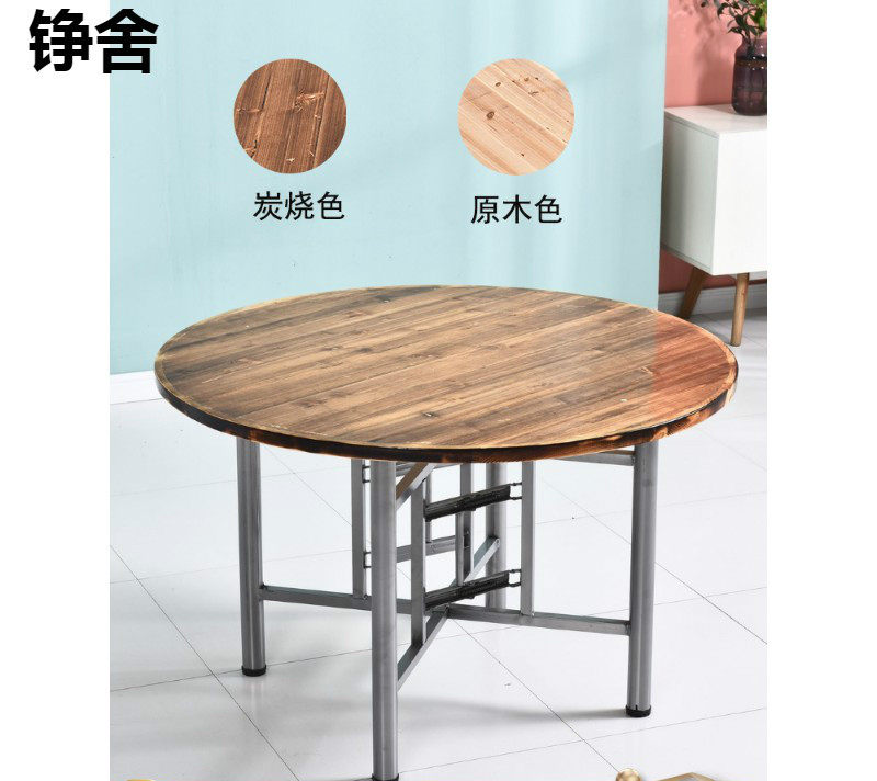 整圆大园桌面家用实木桌子酒店饭店饭桌杉木圆形餐桌圆桌面板加厚