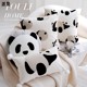 可爱熊猫儿童抱枕套北欧简约ins风动物客厅民宿沙发床上靠垫靠枕