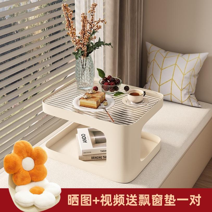 免安装飘窗茶几小桌子榻榻米茶桌矮桌简约炕桌炕几卧室阳台飘窗桌