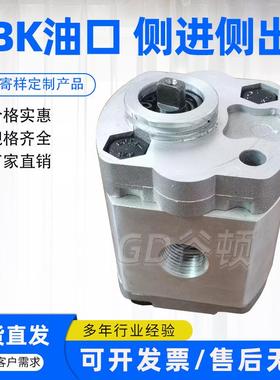 齿轮泵CBKA-F2.1CF/CBK-F1.6/CBK-F3.2/F4.2侧进侧出动力单元油泵