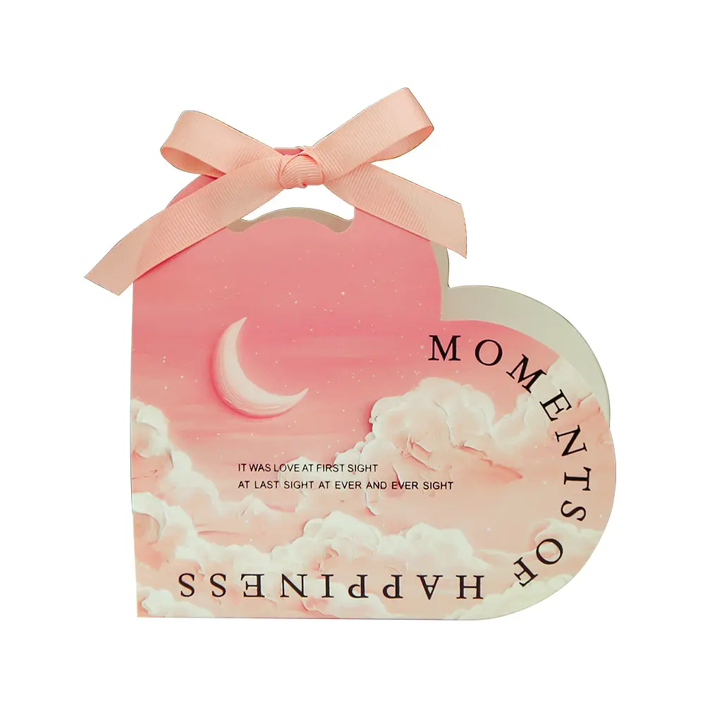 结婚喜糖盒新款爱心创意礼品盒婚礼喜糖包装盒喜糖盒子高级小众