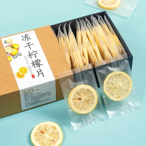 冻干柠檬片泡水喝蜂蜜柠檬片干片单独包装夏天冷泡水果花茶包儿童