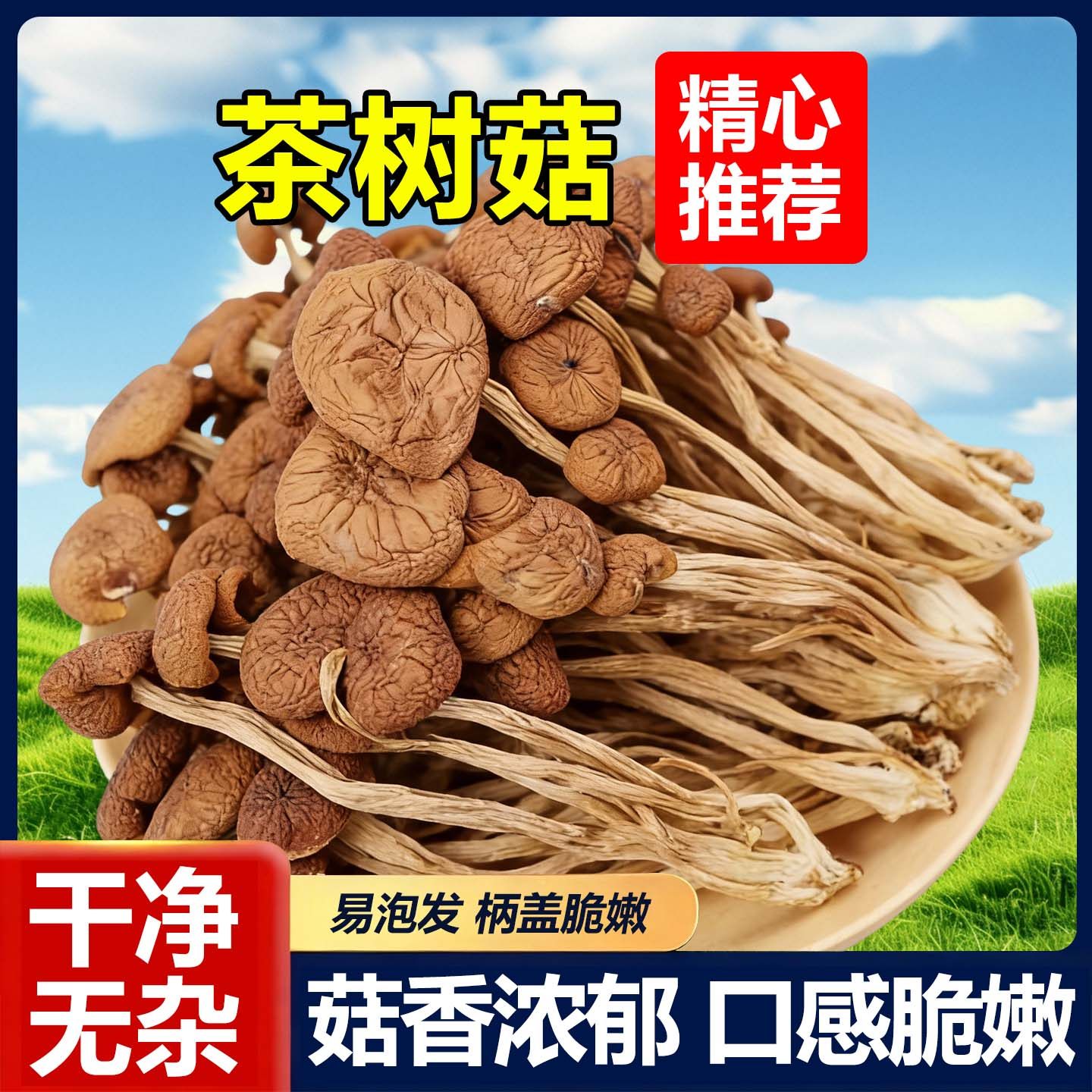 茶树菇干货不开伞新鲜菌类农家干货菌菇干净无杂蘑菇无硫煲汤材料,粮油调味/速食/干货/烘焙,干货组合/料包/汤包/干货礼盒,淘宝优惠券,粉丝福利购,淘宝优惠卷