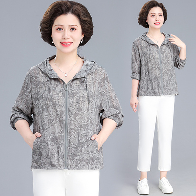 时尚气质防晒连帽长袖减龄外套潮