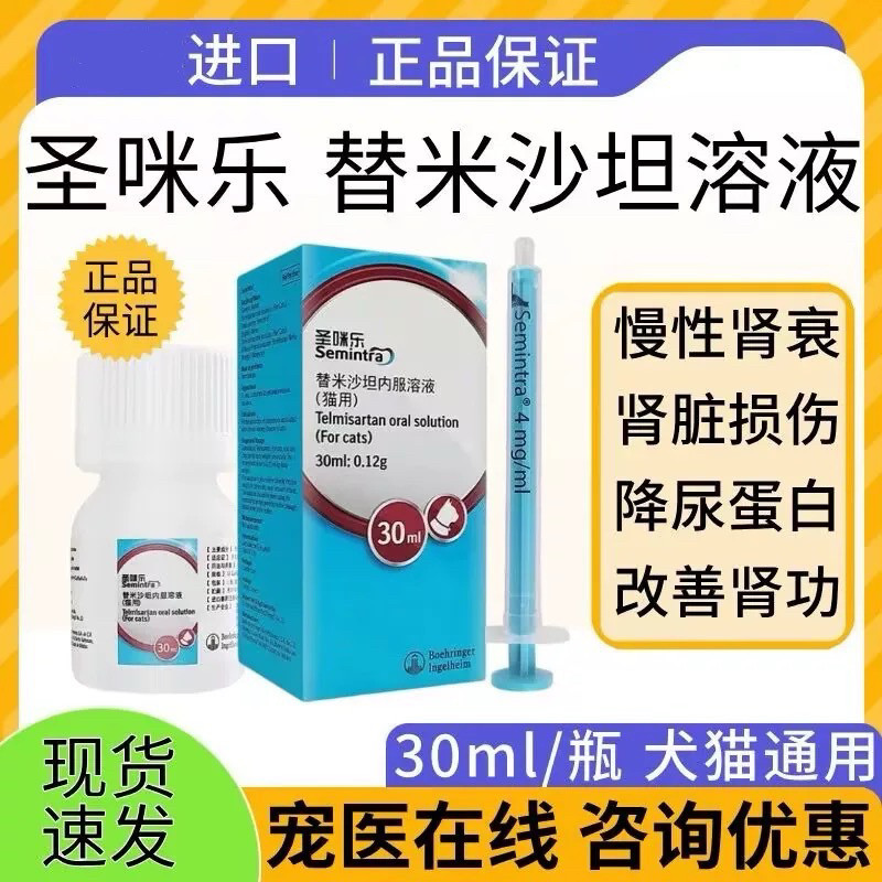 圣咪乐猫用肾衰蛋白尿血肾损伤药
