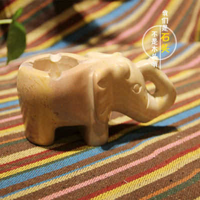 非洲肯尼亚手工雕刻创意天然石头