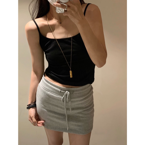 短裙A字百搭简约显瘦时髦短裙