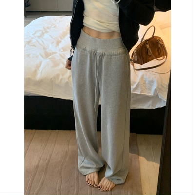 自然腰百搭长裤显瘦百搭休闲裤