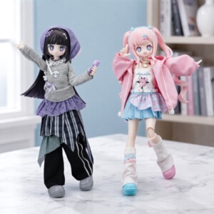 首批星祈社电子星女团BJD盲盒