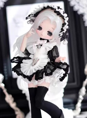 正版现货匣中诗无症状系列12分BJD娃娃盲盒可动人偶潮玩桌面摆件