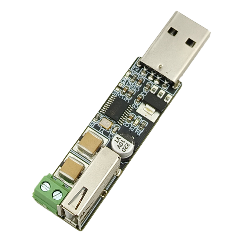 CH318T模块 高速USB信号延长器隔离 USB2.0中继器增加传输距离