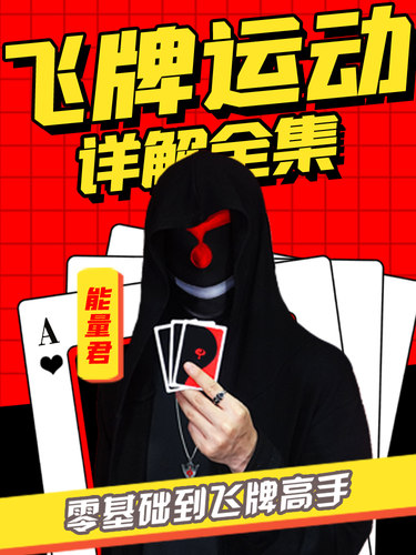 能量君飞牌运动详解全集19课时（此商品不退款，单独下单秒发）