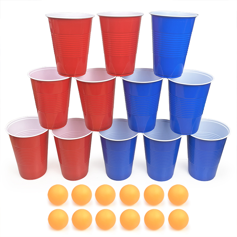 杯子乒乓球游戏杯趣味用品聚会休闲玩具游戏杯户外室内喝酒娱乐