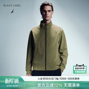 春季 诺帝卡男装 NAUTICA 立领夹克薄外套 黑标系列